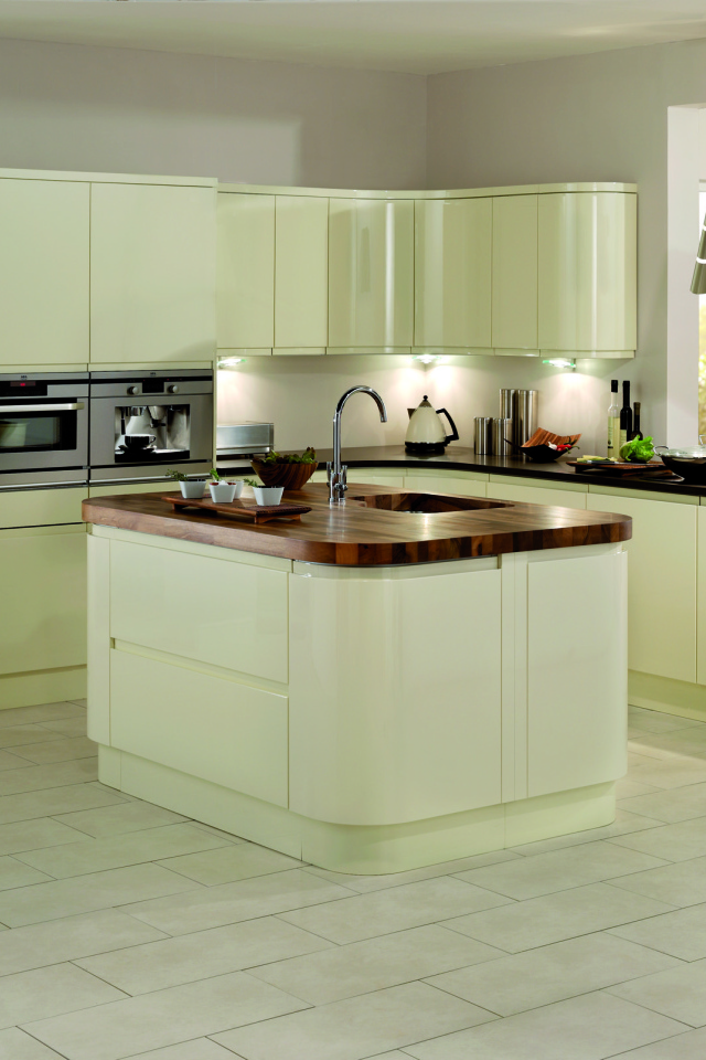 Белая кухня