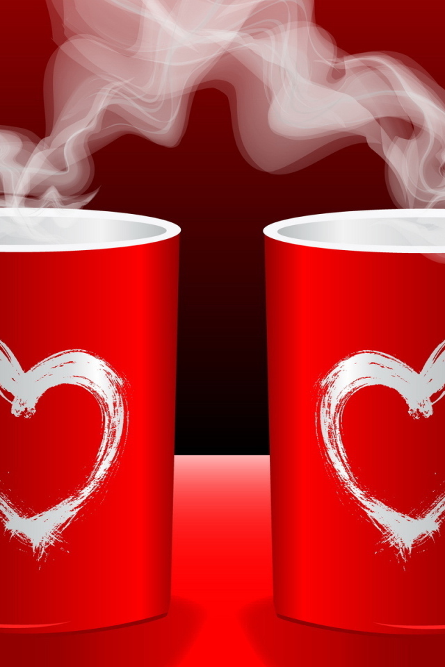 Чашки для влюбленных