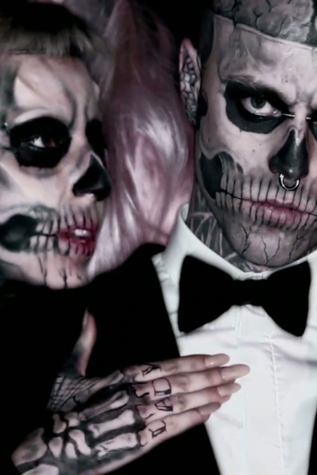 Человек зомби Рик Жене