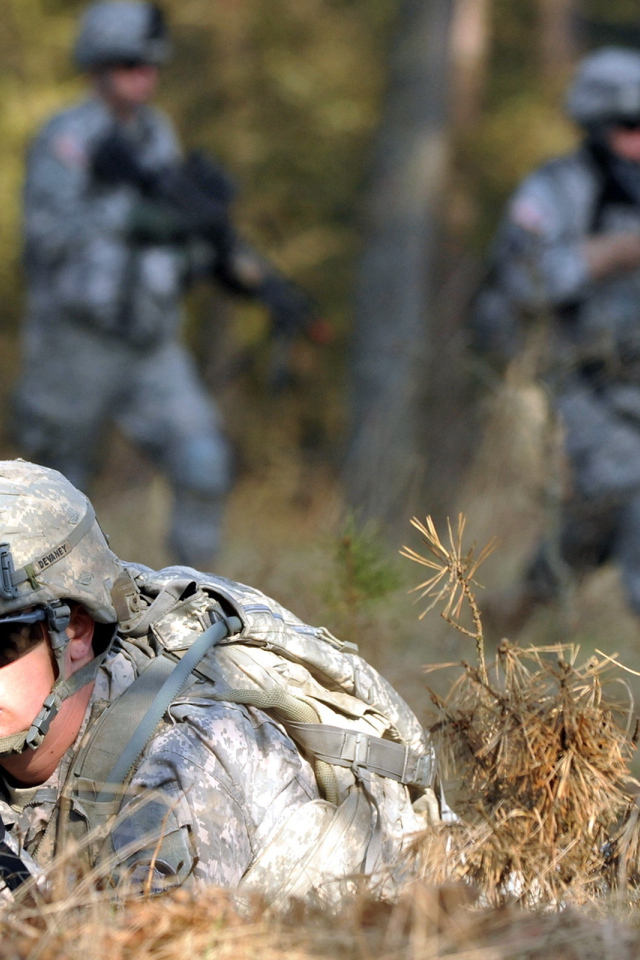 Солдат в засаде