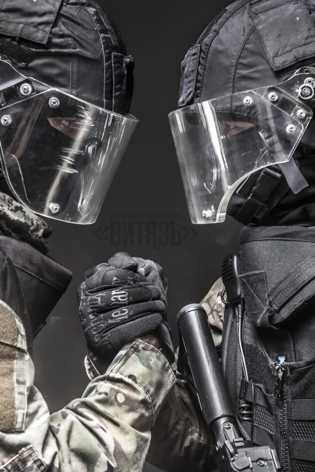 Бойцы спецназа Витязь