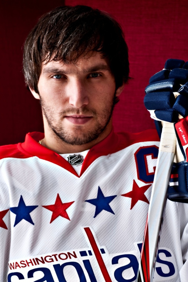 Русский спортсмен Александр Овечкин