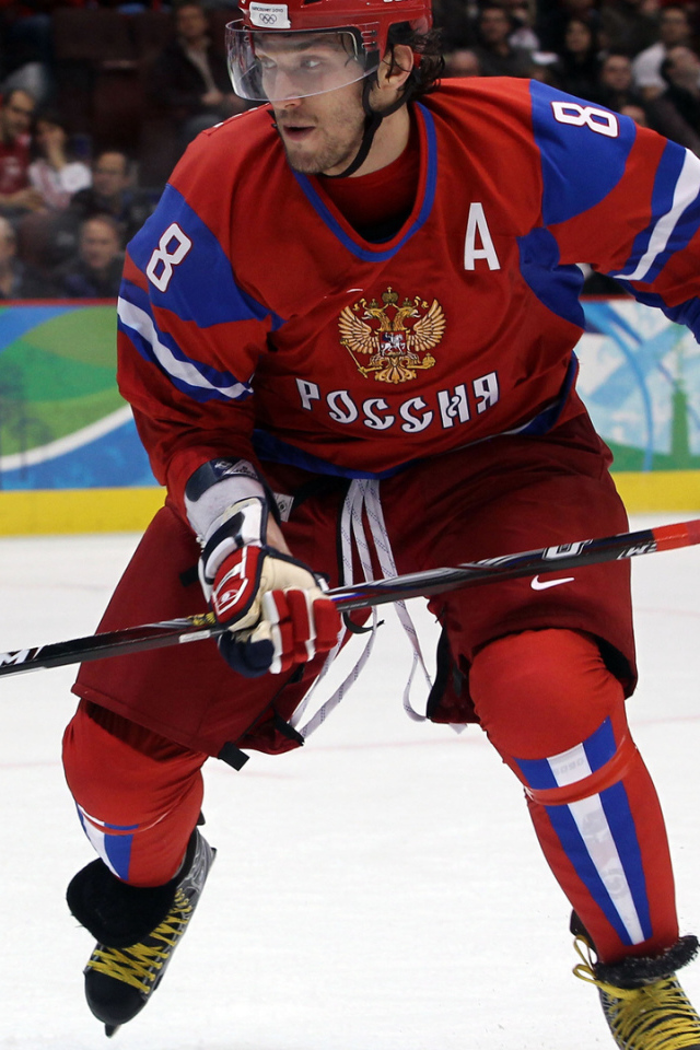 Знаменитый русский спортсмен Александр Овечкин