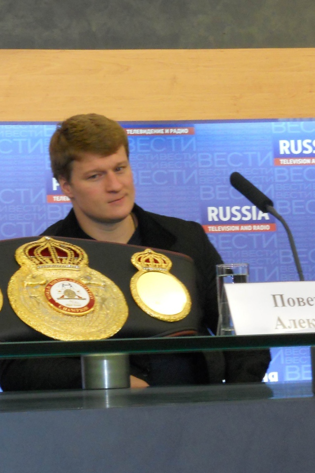 Популярный человек Александр Поветкин
