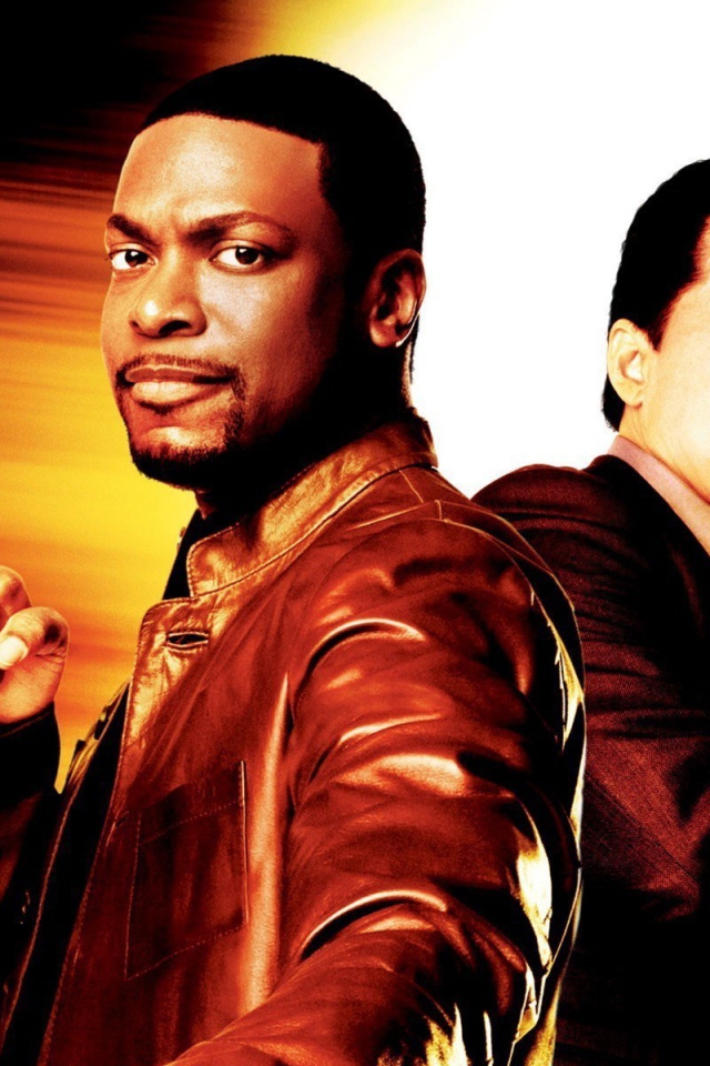 Голливудский Киноактер Джеки Чан и его друг