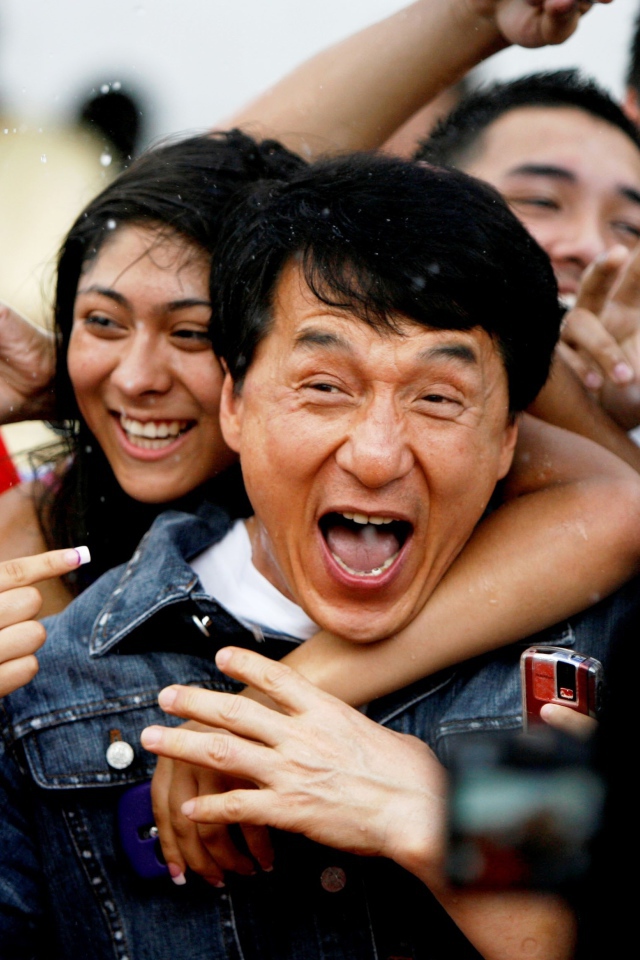 Джеки Чан и его поклонники