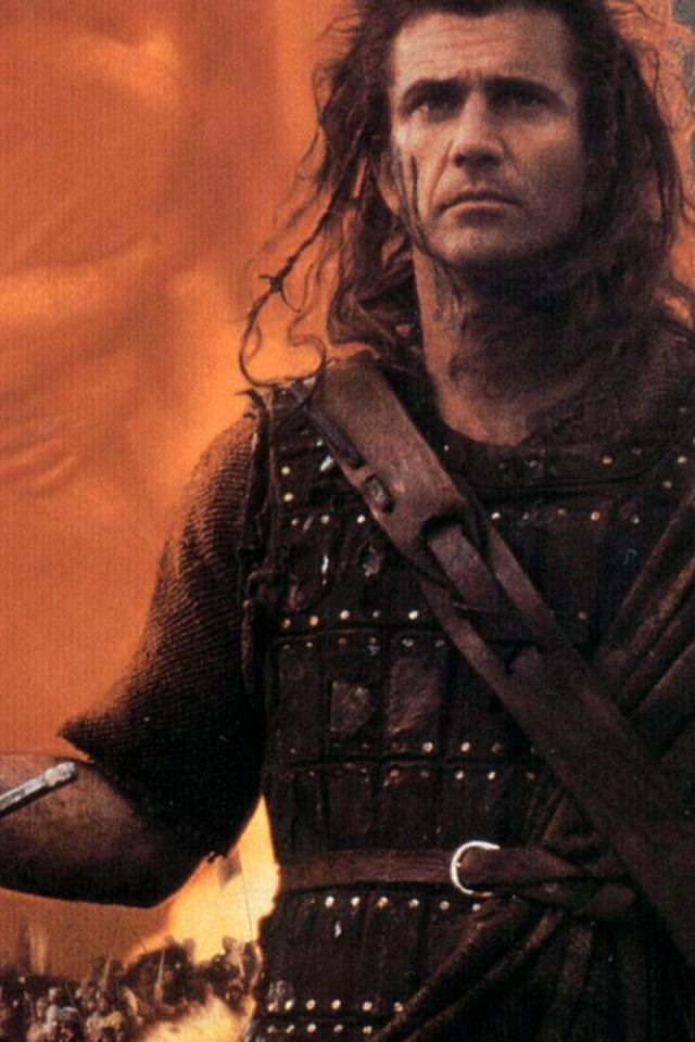 Мел Гибсон из фильма Храброе сердце