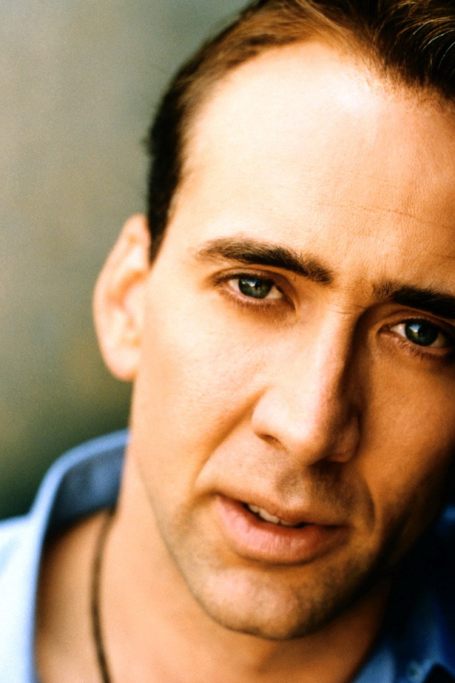 Николас Кейдж крупным планом