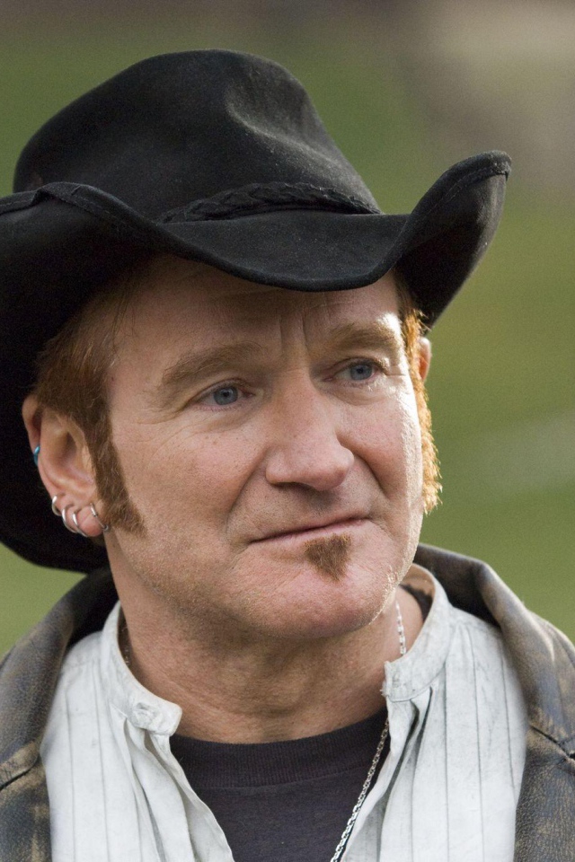 Робин Уильямс в шляпе