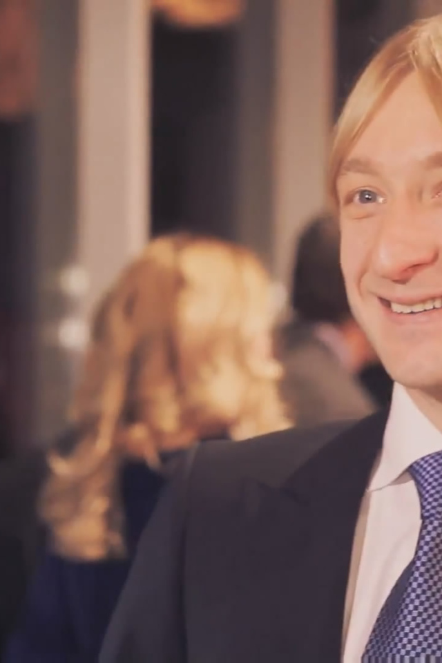 Улыбчивый Евгений Плющенко