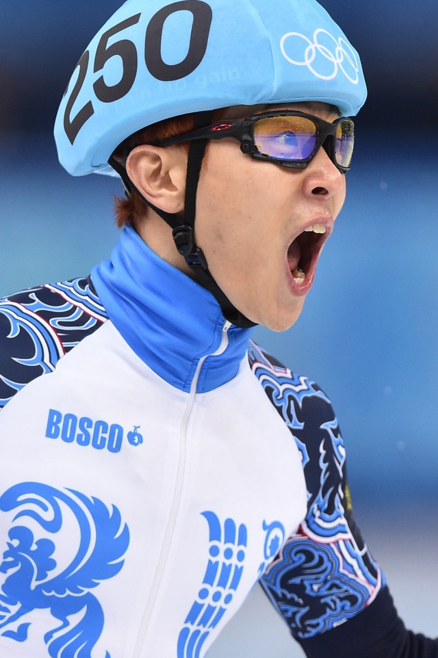 Знаменитый конькобежец Виктор Ан