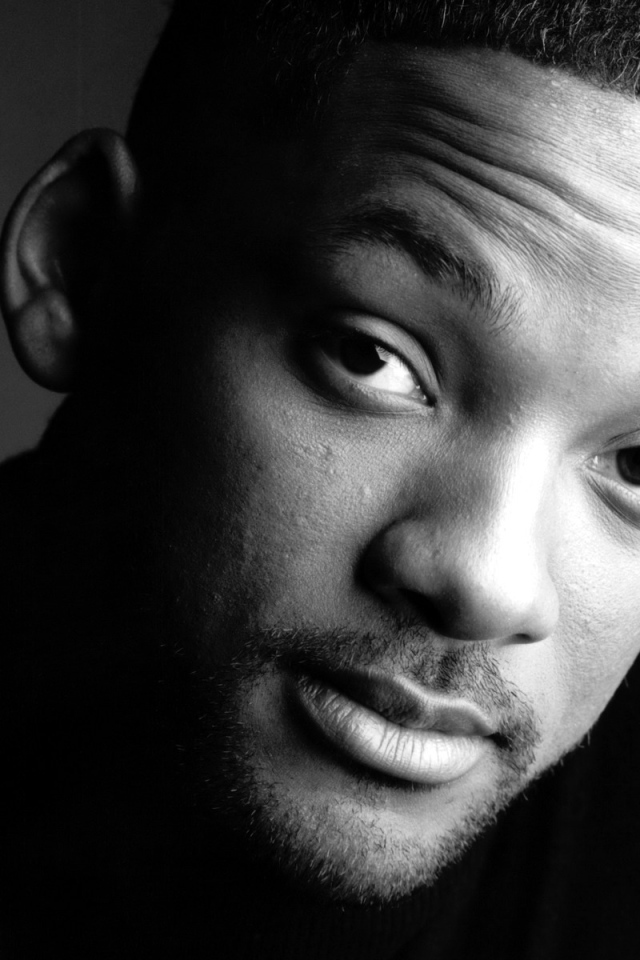 Уилл Смит в черно-белом