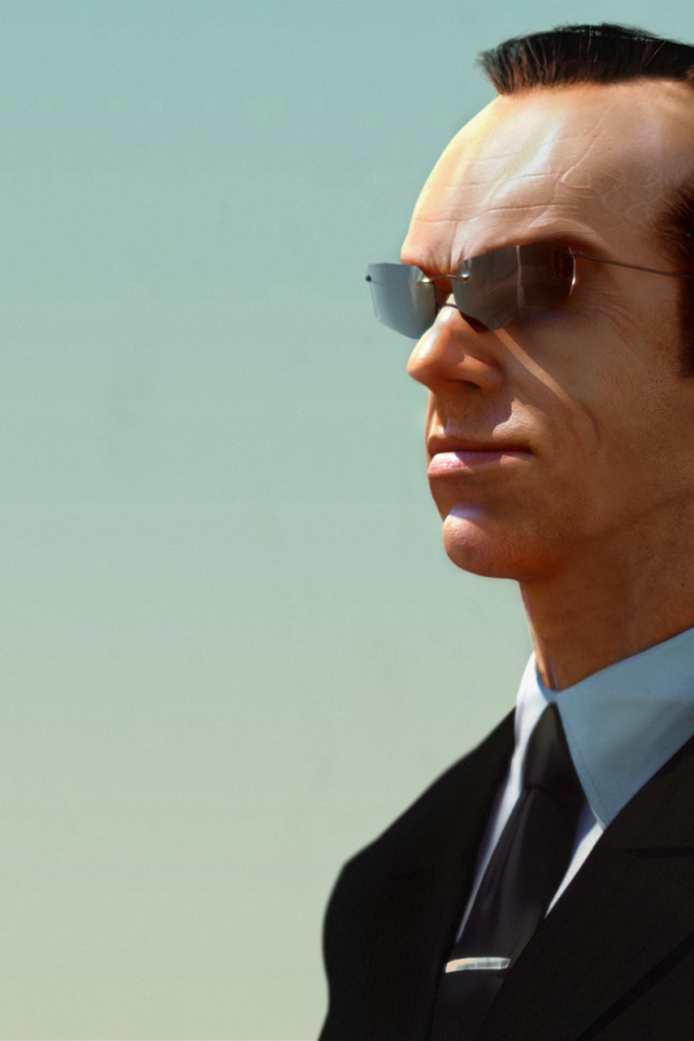 Агент Смит из фильма Матрица