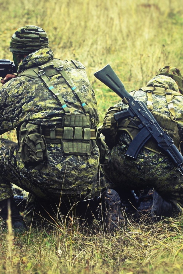 Солдаты спецназа России