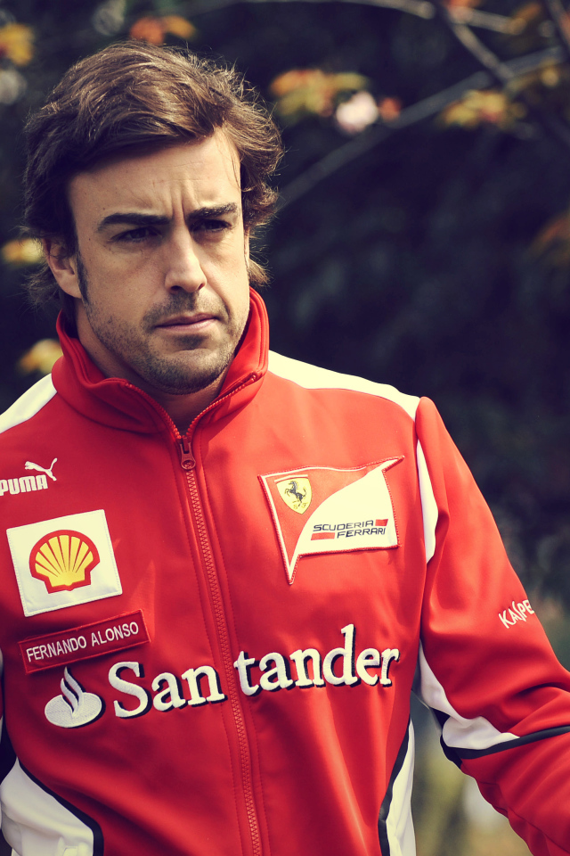 	   The pilot of formula 1 Fernando