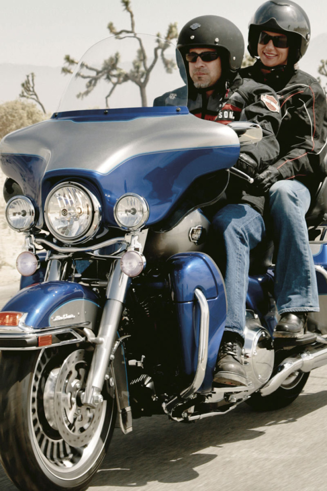 Красивый мотоцикл Harley-Davidson Electra Glide Ultra Classic