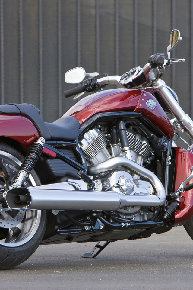 Красивый мотоцикл Harley-Davidson V-Rod Muscle