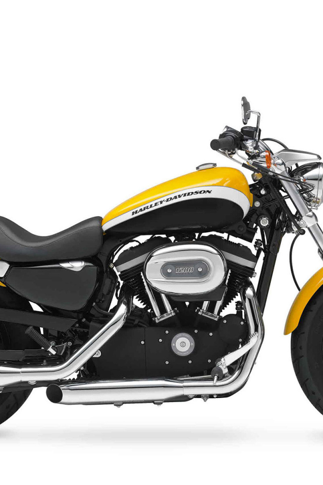 Красивый мотоцикл Harley-Davidson XL 1200X Sportster Forty-Eight
