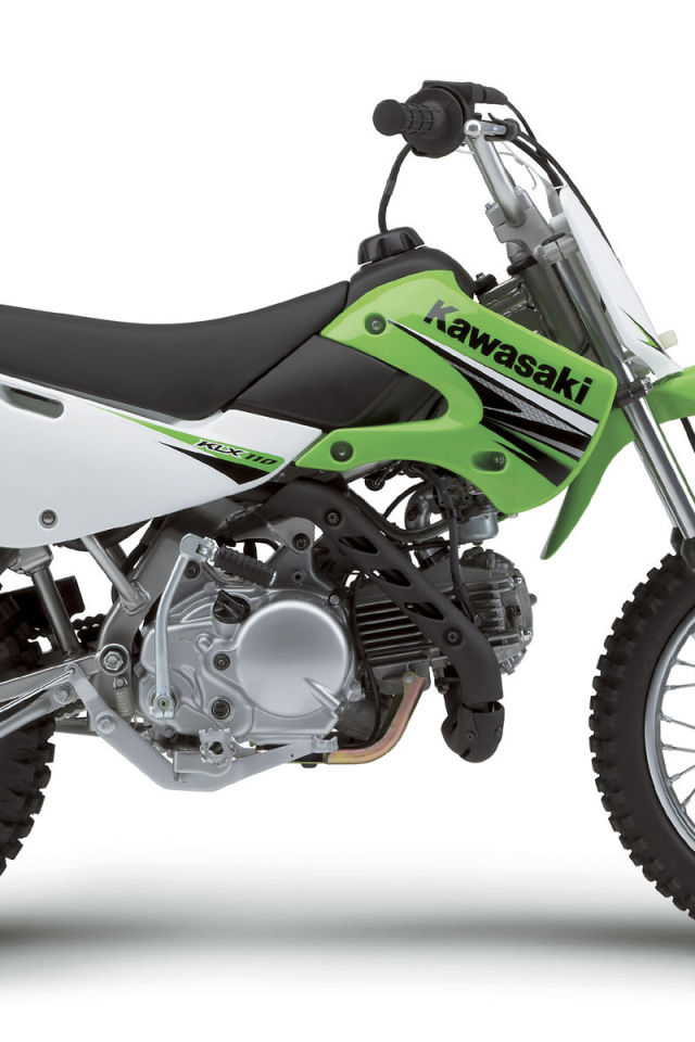 Красивый мотоцикл Kawasaki KLX 110