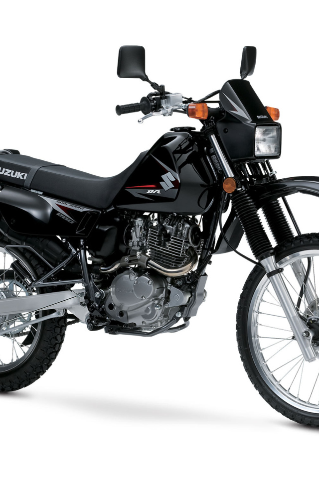 Красивый мотоцикл Suzuki DR 200 SE