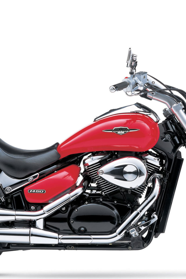 Красивый мотоцикл Suzuki Intruder M800