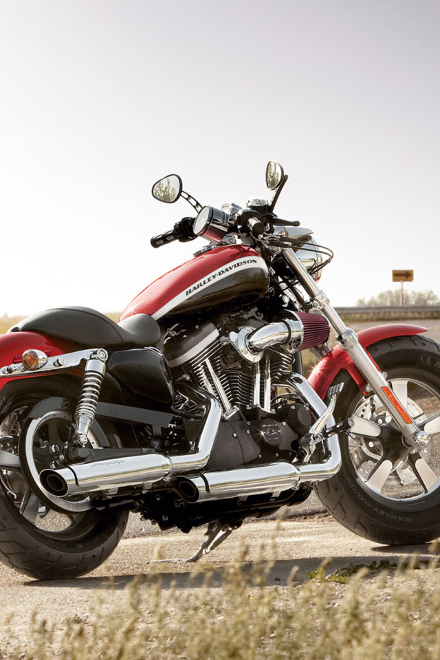 Красивый мотоцикл в москве Harley-Davidson XL 1200C Sportster Custom