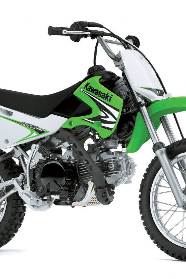 Красивый мотоцикл в москве Kawasaki KLX 110