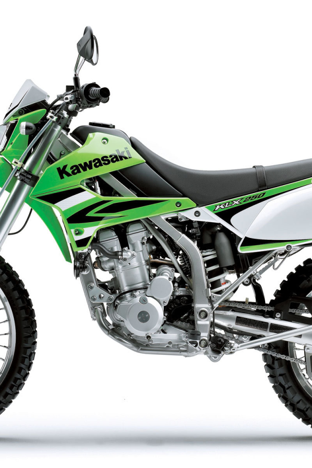 Красивый мотоцикл в москве Kawasaki KLX 250