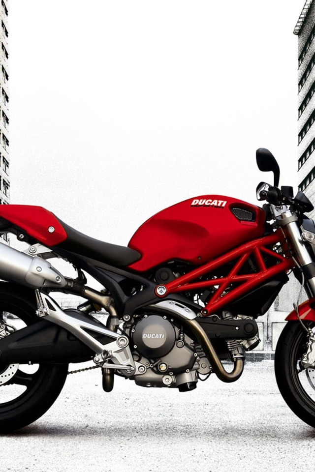 Мотоцикл модели Ducati Monster 1200