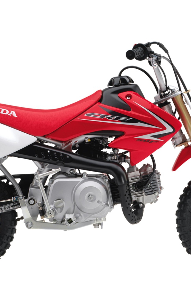 Мотоцикл модели Honda CRF 110 F