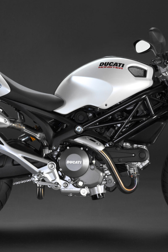 Быстрый мотоцикл Ducati Monster 1200