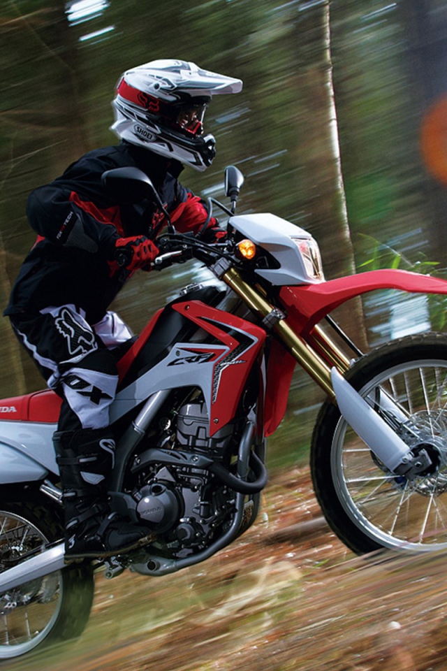 Быстрый мотоцикл Honda CRF 250 L