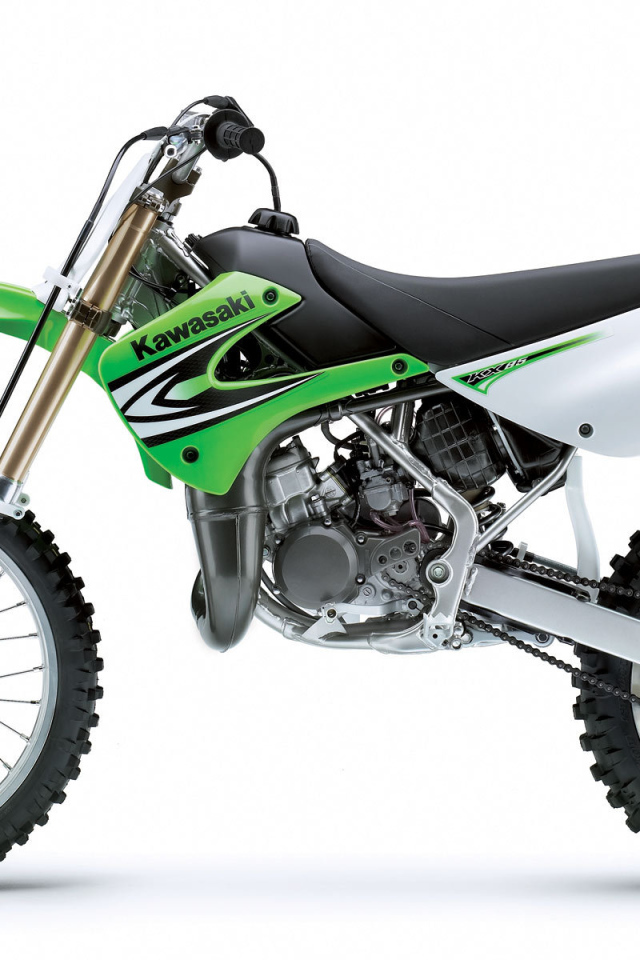 Быстрый мотоцикл Kawasaki KX 85-II