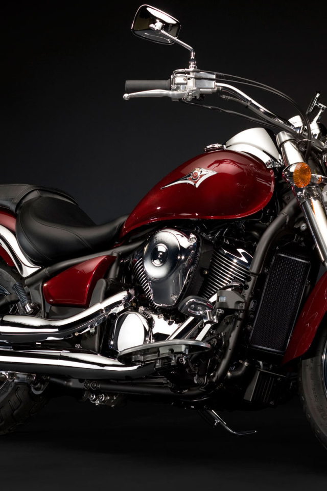 Быстрый мотоцикл Kawasaki VN 900 Classic