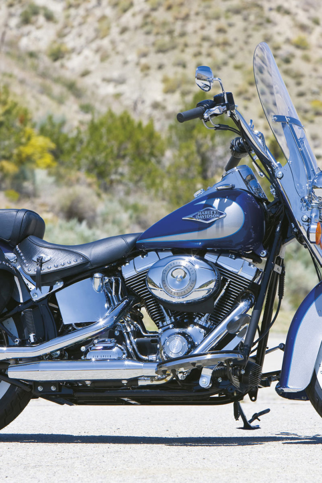 Невероятный мотоцикл Harley-Davidson Heritage Softail