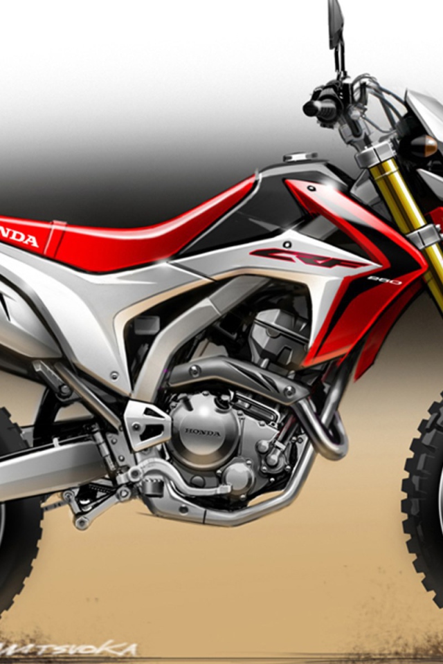 Невероятно быстрый мотоцикл Honda CRF 250 L