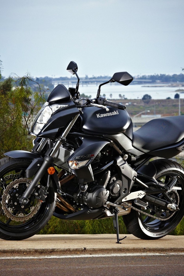 Невероятно быстрый мотоцикл Kawasaki ER-6n