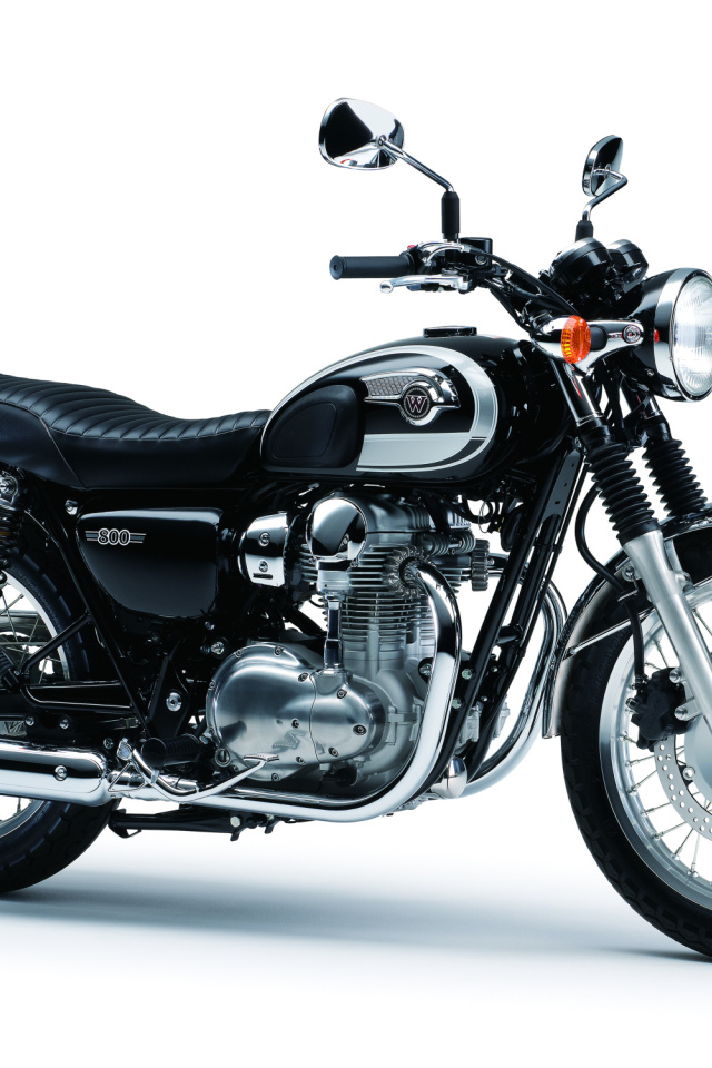 Невероятно быстрый мотоцикл Kawasaki W 800