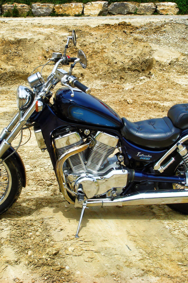 Невероятно быстрый мотоцикл Suzuki Boulevard S 40