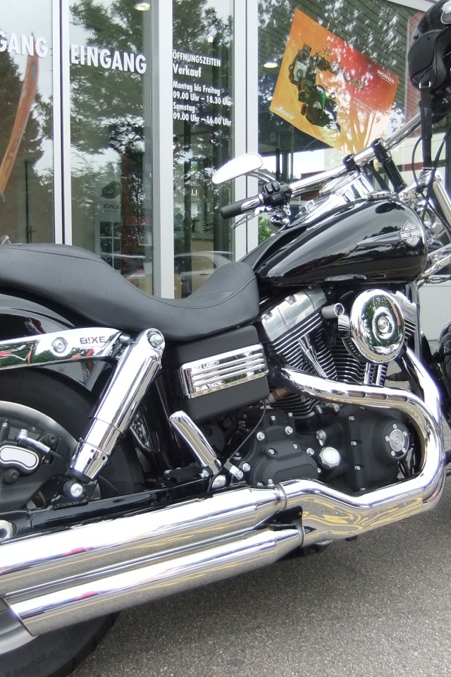 Невероятно быстрый мотоцикл Harley-Davidson Dyna Fat Bob