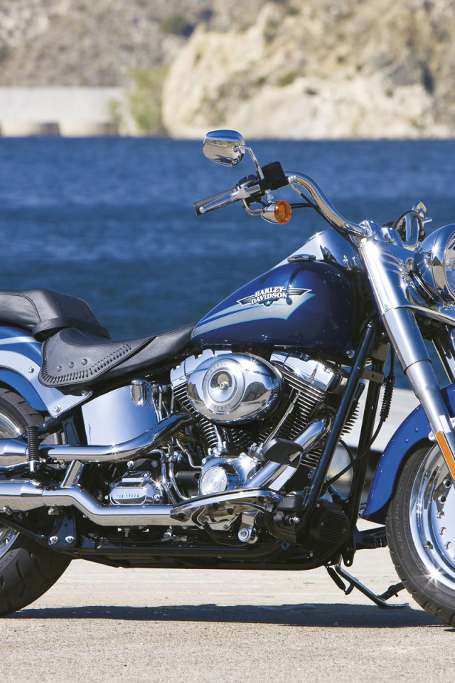 Мотоцикл модели Harley-Davidson Fat Boy