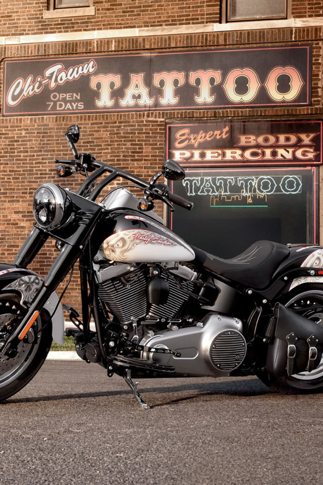 Новый мотоцикл Harley-Davidson Fat Boy