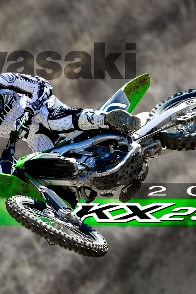 Новый мотоцикл Kawasaki KX 250 F