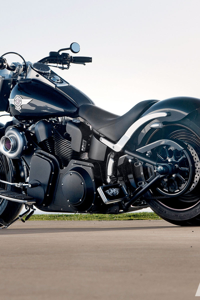 Новый надежный мотоцикл Harley-Davidson Fat Boy