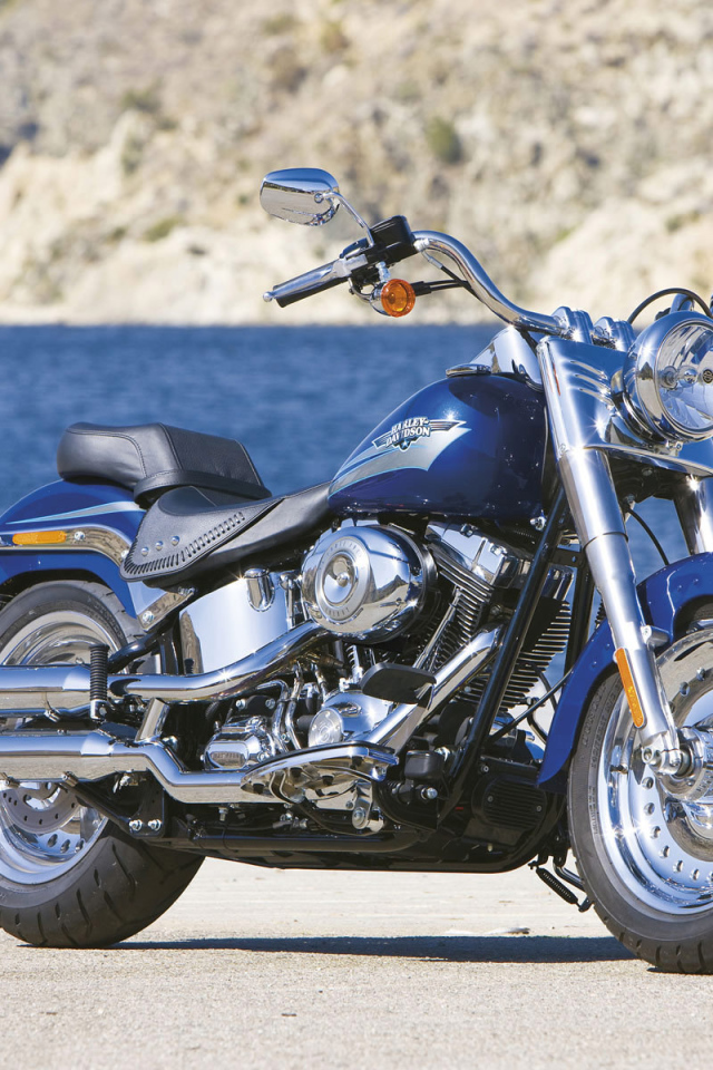 Популярный мотоцикл Harley-Davidson Fat Boy