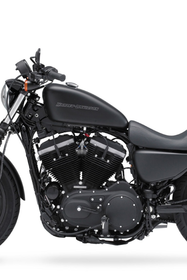 Популярный мотоцикл Harley-Davidson XL 883N Sportster Iron