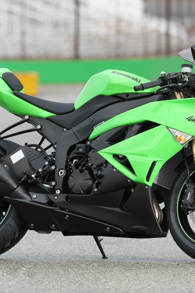 Популярный мотоцикл Kawasaki Ninja ZX-6R