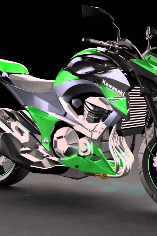 Популярный мотоцикл Kawasaki Z 800