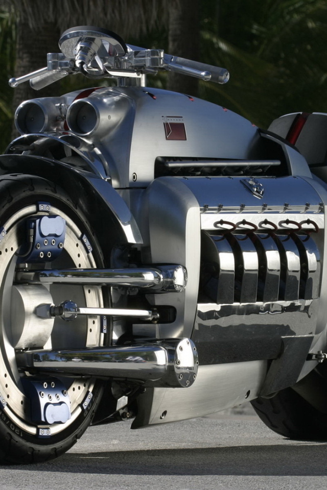 Мощный современный мотоцикл