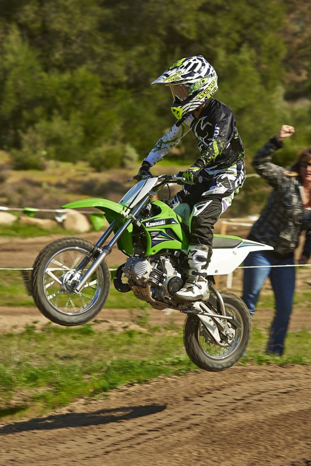 Надежный мотоцикл Kawasaki KLX 110